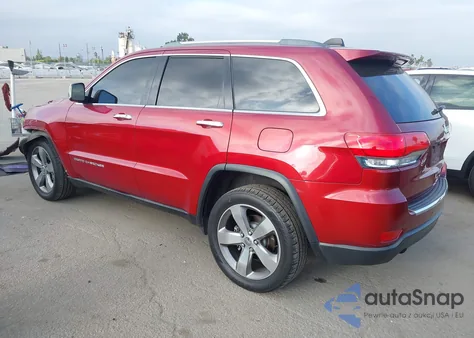 2014 Jeep Grand Cherokee Limited z USA, uszkodzony, nr VIN 1C4RJEBGXEC221641